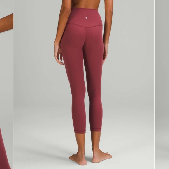 Lululemon Align High-Rise Crop 23", 20 Mulled Wine - Picture 4 of 12